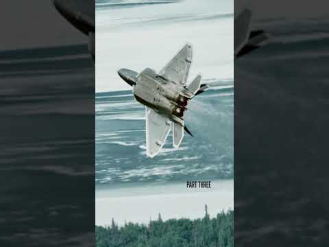 "Phantom of the Raptor" - F22 Filmed at 1000FPS (Part Three) #Shorts