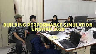 2020 Building Performance Simulation Workshop