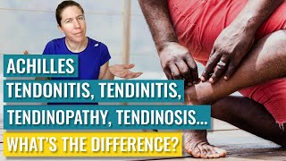 The Difference Between Tendonitis, Tendinosis, Tendinitis &amp; Tendinopathy