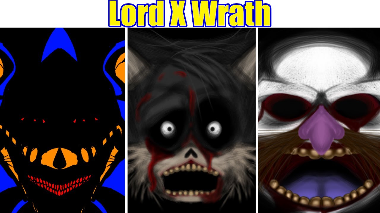 Friday Night Funkin' VS Lord X Wrath 1.7 FULL WEEK + Cutscenes