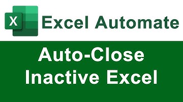 Auto-Close an Inactive Workbook in Excel After So Much Time