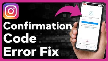 How To Fix Instagram Enter Confirmation Code Error
