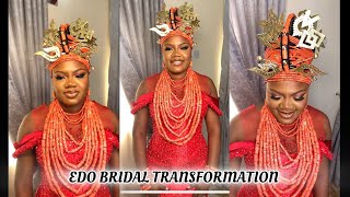 HOW TO DO BRIDAL MAKEUP FOR BEGINNERS | Nigerian Wedding Makeup Tutorial