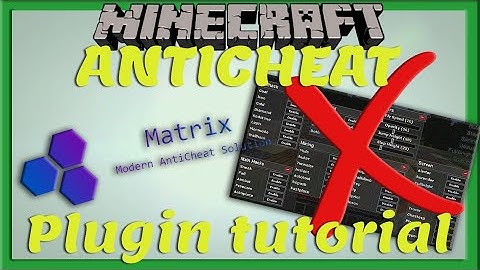 MATRIX ANTICHEAT || Plugin Tutorial [Nederlands/Dutch]