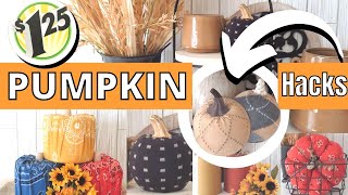 DIY PUMPKIN HACKS | FAST &amp; EASY FALL PUMPKIN DECOR IDEAS 2022