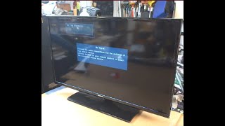 Samsung UN40H5003 40" TV with GOOD LED's and now a bad lcd ribbon cable