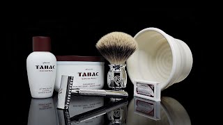 Бритьё! YAQI, Gillette King C, VASGA RAZORS, Tabac, Topco, бритье