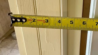 How to install a door jamb extension