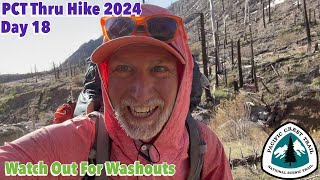 Day 18 | Wednesday Washouts at Mission Creek | Pacific Crest Trail 2024 ThruHike