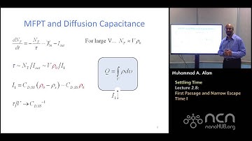 nanoHUB-U Nanobiosensors L2.8: Settling Time - First Passage and Narrow Escape Time