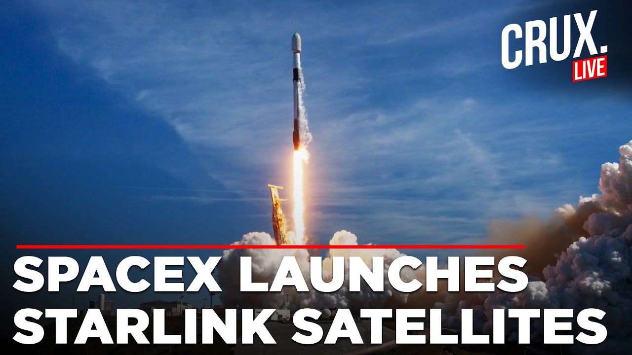 SpaceX Launch Live | SpaceX Launches Starlink Satellites On Falcon 9 ...