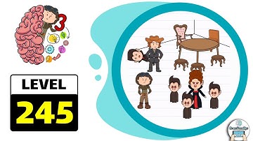 Brain Test 3 Level 245 Walkthrough