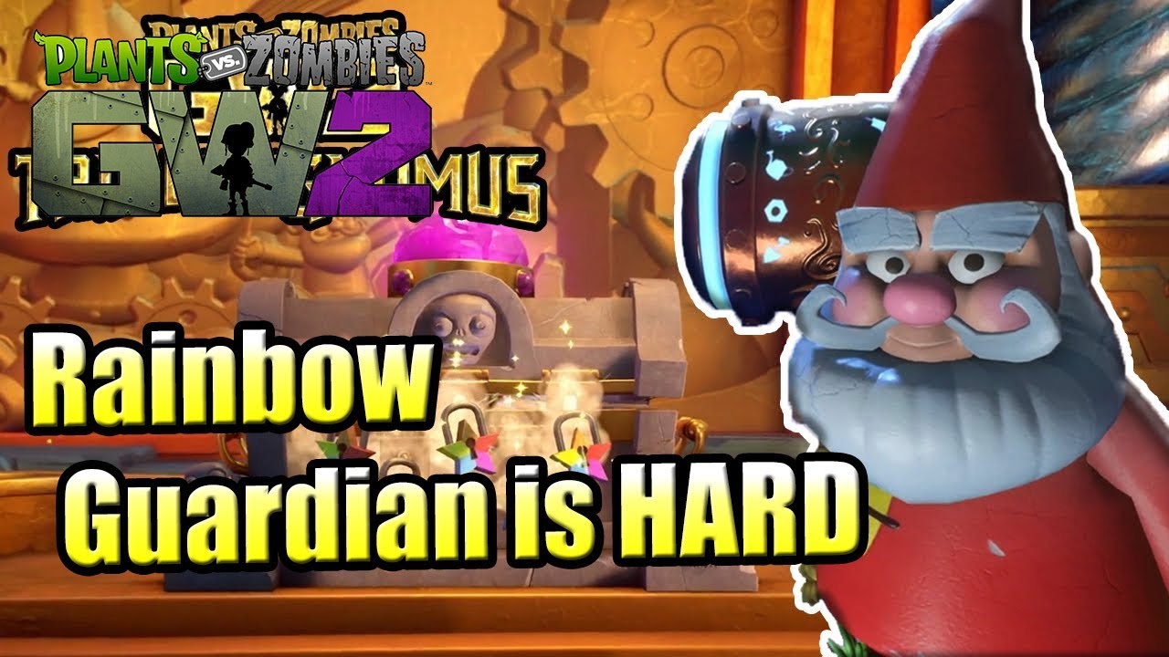 Rainbow Guardian is HARD — Plants vs Zombies Garden Warfare 2 PS4 ...