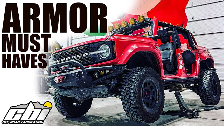 HOW TO install rock sliders on Ford Bronco CBI Off...