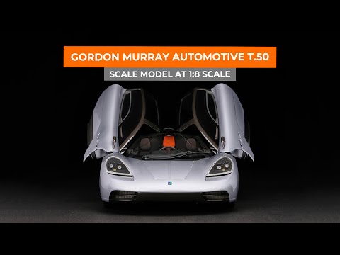 The Gordon Murray Automotive T.50 at 1:8 scale