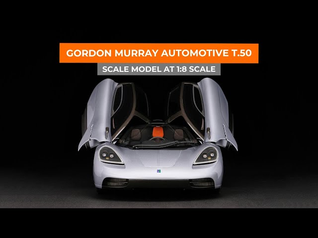 Revealing the Gordon Murray Automotive T.50 at 1:8 scale – Amalgam  Collection