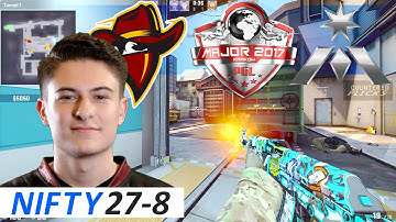 Nifty 27-8 POV / Renegades vs Immunity / Asia Minor - PGL Major Krakow 2017