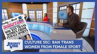 Culture Sec Ban Trans Women From Female Sport Jeremy Vine