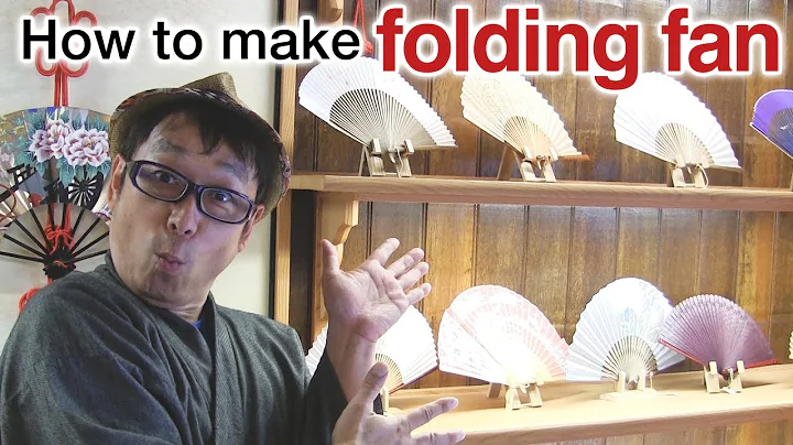 How to make a folding fan