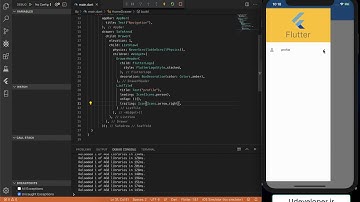 آموزش فلاتر: آموزش ساخت و پیاده سازی منوی کشویی  Navigation drawer در فلاتر