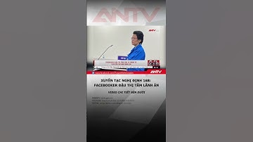 Xuyên tạc Nghị định 168: Facebooker Đậu Thị Tâm lĩnh 10 tháng tù #antv #shorts #phandong