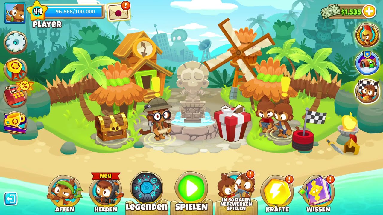 Es geht weiter mit Bloons TD6