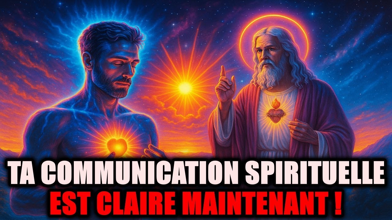 DIEU TE DIT : “TA COMMUNICATION SPIRITUELLE EST OUVERTE MAINTENANT” ✨