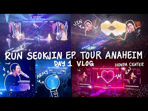 I SAW BTS JIN LIVE! 💖 RUNSEOKJIN EP. TOUR 2025 CONCERT VLOG