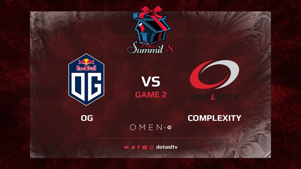 OG против compLexity Вторая карта, Wild Card Dota Summit 8