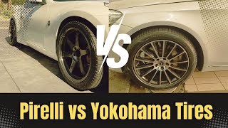 Yokohama Advan Sport V105 Vs Pirelli P Zero