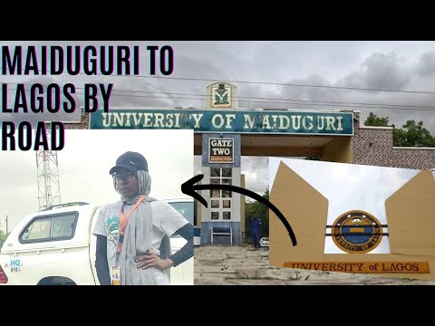 Download Nigerian Road journey from Maiduguri to Lagos || Travel Vlog || UnilagNuga2022