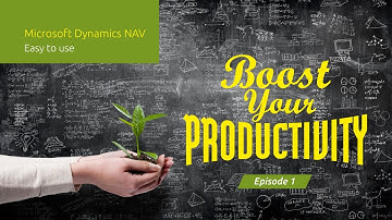 Microsoft Dynamics NAV - Easy to use