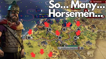 Charlemagne does NOT like me - Civ 6 Vikings, Traders & Raiders Let