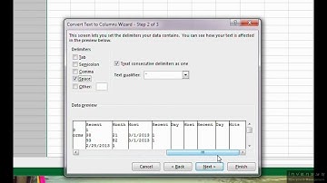 Excel Quick Tip - Text to Columns