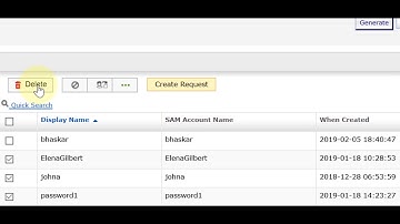 How to delete inactive AD users using ADManager Plus