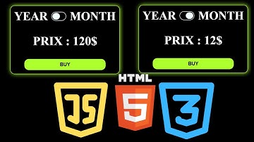 How to Create Subscription Plans Cards with Monthly & Yearly Pricing – HTML, CSS & JavaScript