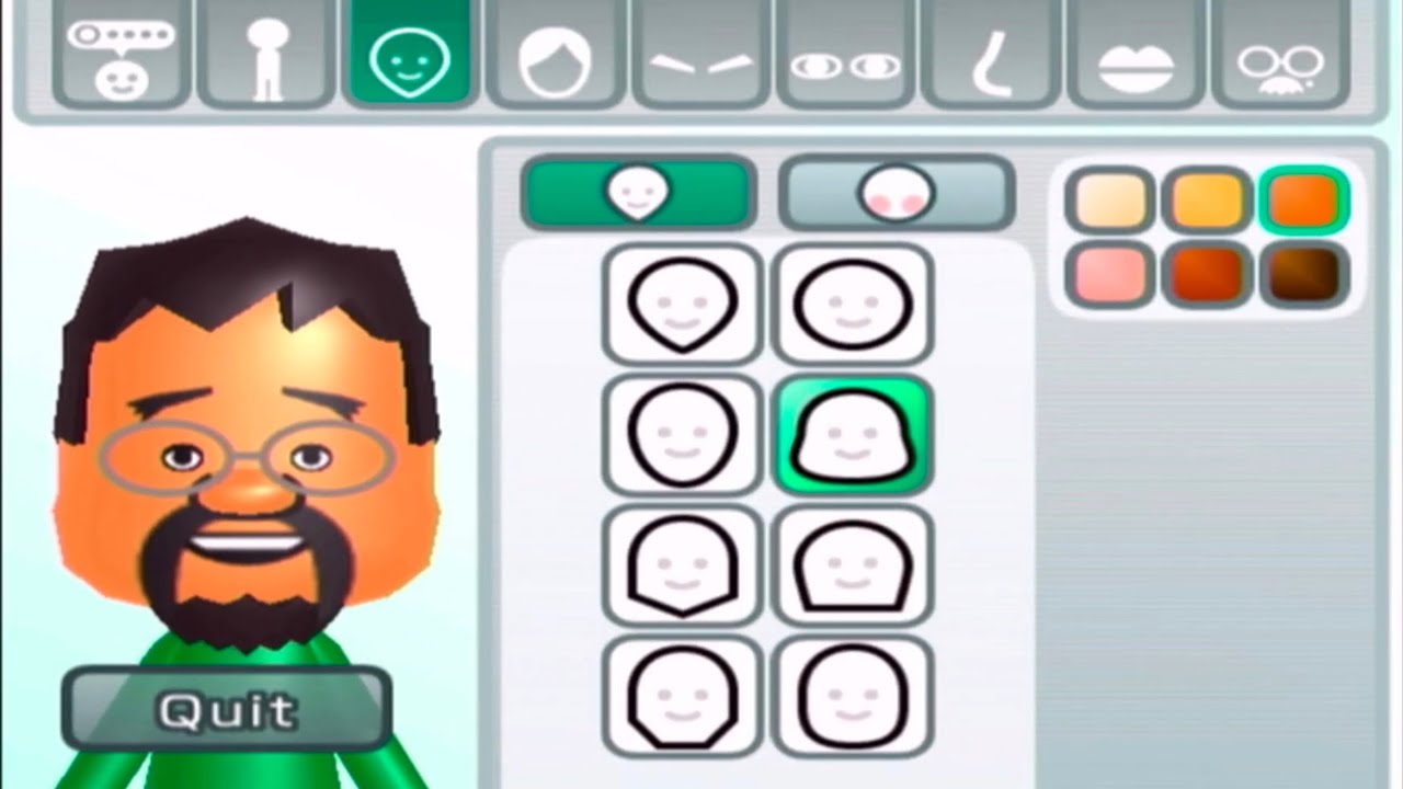 Wii Sports CPU Mii Tutorial - Kentaro - 008 - YouTube