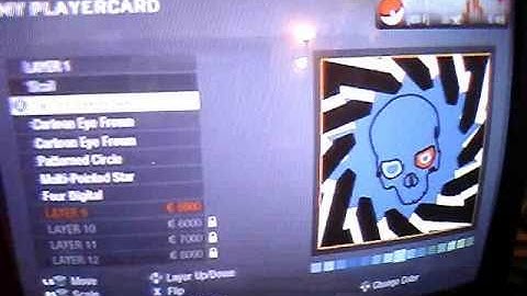How to make a cool skull emblem on CoD Black Ops