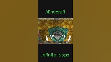 minecraft infinite loops #edit #gaming #music