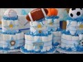 20 ideas con pañales para Baby Shower / Ronycreativa