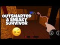 I outsmarted a sneaky survivor   roblox  flee the facility