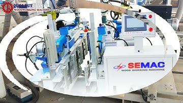 Máy khoan cắt 2 đầu tự động SM-20-1J I Máy khoan cnc tự động đưa phôi