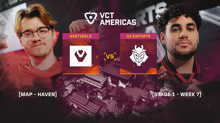 SEN vs. G2 - VCT Americas Stage 1 - Grand Final - Map 1