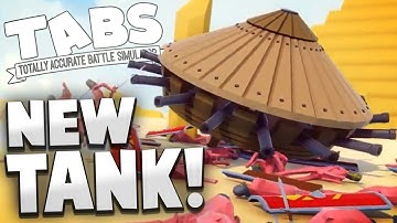 TABS - New Renaissance Faction & Da Vinci TANK - Totally Accurate Battle Simulator Tank Gameplay