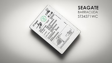 Seagate Barracuda ST34371WC SCSI (1997) - Hard Disk Sounds