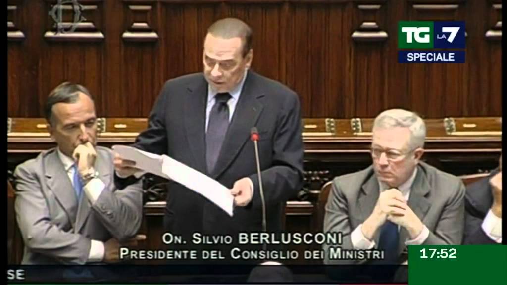 Tg La7 - SPECIALE TG PER IL DISCORSO DI BERLUSCONI ALLE CAMERE - 03/08/2011
