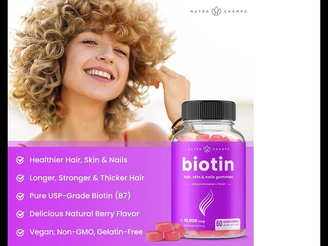 Biotin Gummies Vitamins for Women | S'mores Collection |Nature's Bounty |Eyeshadow Palette by Revlon
