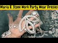 Why maria b stone work party wear dresses are a fashionistas dream