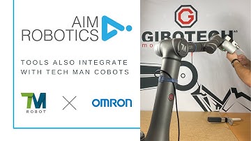 Aim Robotics dispensing units on Tech man cobots.