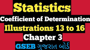 Coefficient of Determination Illustrations 13 to 16 std. 12  GSEB ગુજરાત બોર્ડ@StudyPointPro
